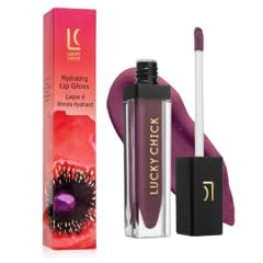 Liquid Lip Gloss - Royal, Dark Purple - Natural Moisturizing Ingredients for All Day Wear - Paraben-Free, Cruelty-Free, Vegan Formula - Hydrating Highly-Pigmented Shine Lip Makeup