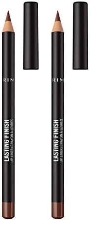 Rimmel Lasting Finish 8HR Lip Liner, 790 Brownie Pie, Pack of 1 (Pack of 2)