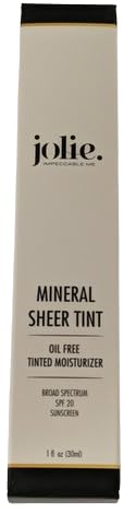 Jolie Mineral Sheer Tint SPF 20 Oil Free Vegan (Porcelain)