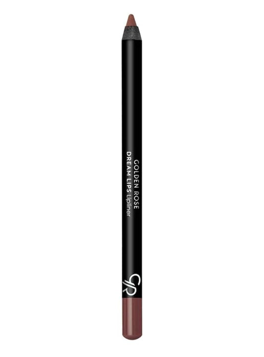 Golden Rose Dream Lips Lipliner - Long-Lasting, Highly Pigmented, Easy-to-apply Lip Pencil (504)