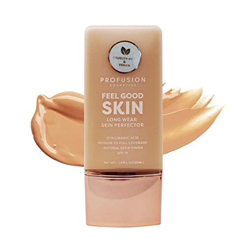 Profusion Cosmetics Lightweight Liquid Foundation for a Flawless Medium 1