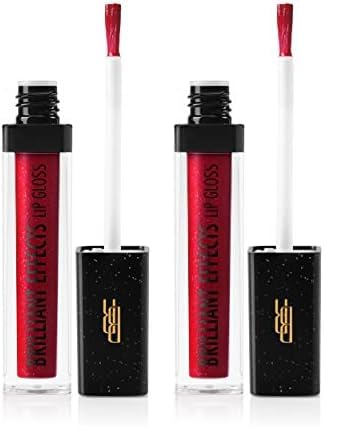 Black Radiance Brilliant Effects Lip Gloss Fire Cracker (Pack of 2)