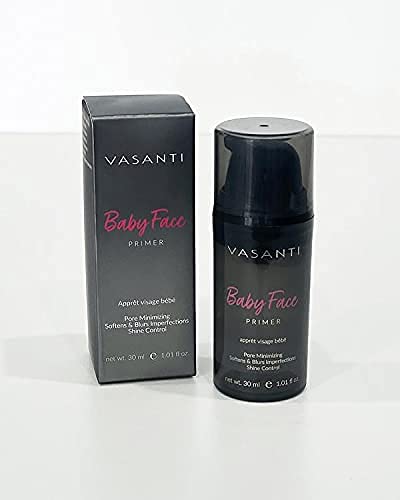 VASANTI Baby Face Primer - Pore-minimizing Primer, Lightweight, Blurs Imperfections 30ml