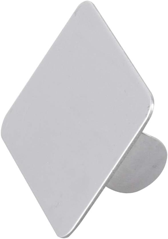 AKOAK 2 Pcs Stainless Steel Square Palette Mini