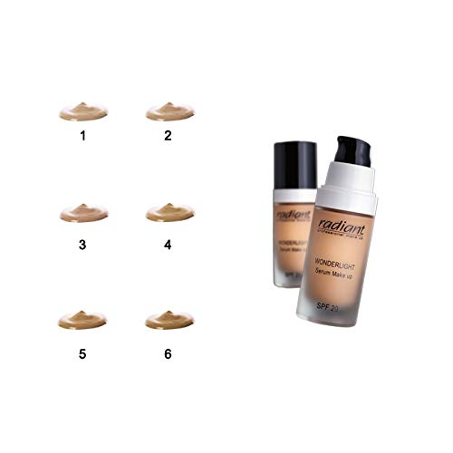Radiant Professional Wonderlight Serum Liquid Foundation for Makeup Beige (02) 01 oz