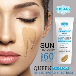 QUEEN AM GLOW | TINTED Sunscreen SPF 60 (03-Neutral Tan)