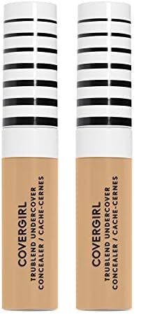 COVERGIRL TruBlend Undercover Concealer, Warm Nude, Pack of 2