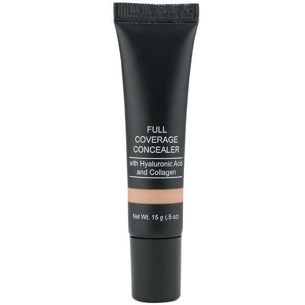 Jolie Full Coverage Concealer W/Hyaluronic Acid & Collagen Collagen (Tan)
