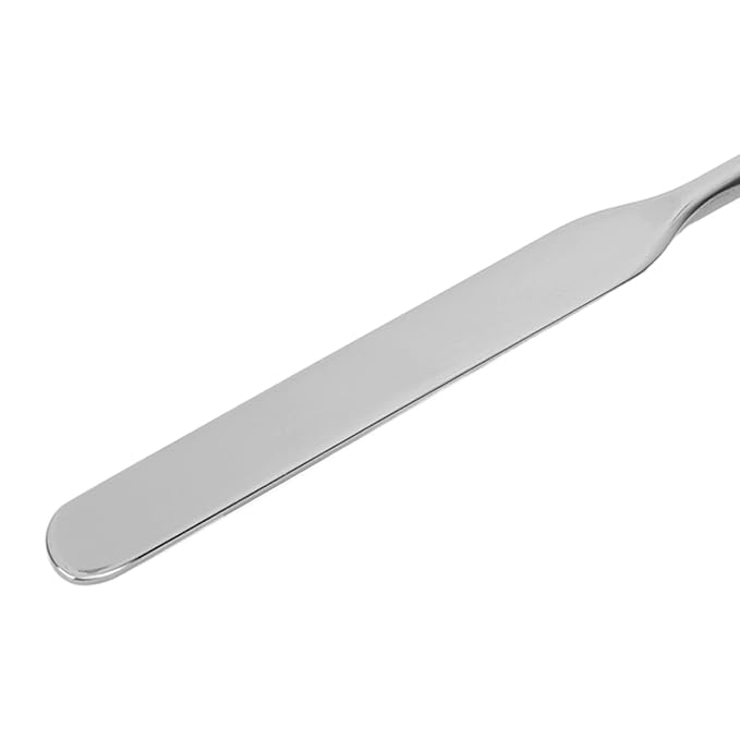 Stainless Steel Makeup Spatula, Liquid Foundation Spatula Stainless Makeup Tool