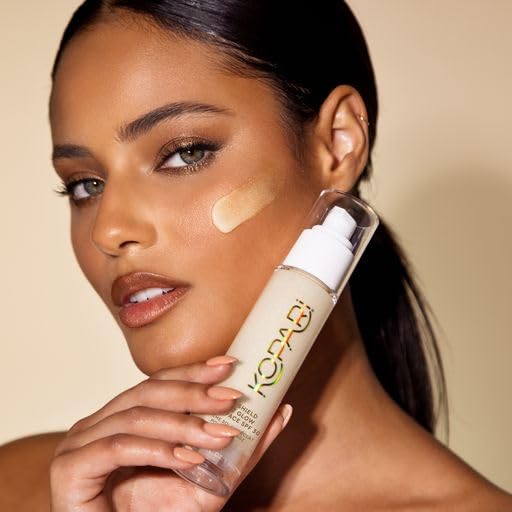 Kopari Sun Shield Soft Glow - Sunscreen For Face with SPF 30 and Vitamin E - Broad Spectrum Protection - 1.5oz