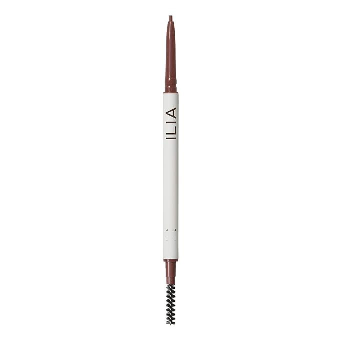ILIA - In Full Micro-Tip Brow Pencil | Non-Toxic, Vegan, Cruelty-Free, Clean Makeup (Auburn)