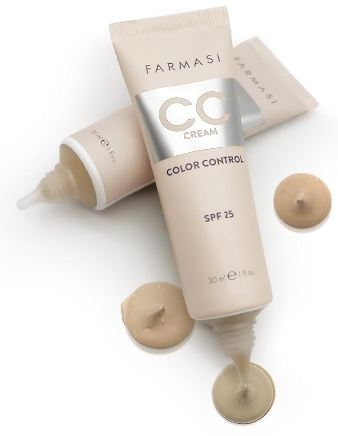 FARMASi CC Color Control Cream, Natural and Flawless ot Medium