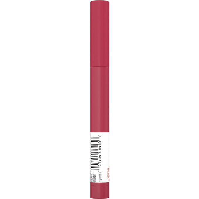 Maybelline Super Stay Ink Crayon Matte Longwear Lipstick Makeup, 130 Pave The Road, 0.04 oz