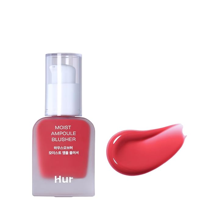 Moist Ampoule Blusher, Buildable Water-based Formula, Infused with 20ml