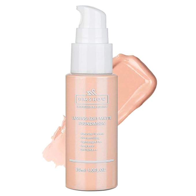 Flawless Matte Liquid Foundation Makeup, Vegan & Cruelty-Free, (03, ) 30ml