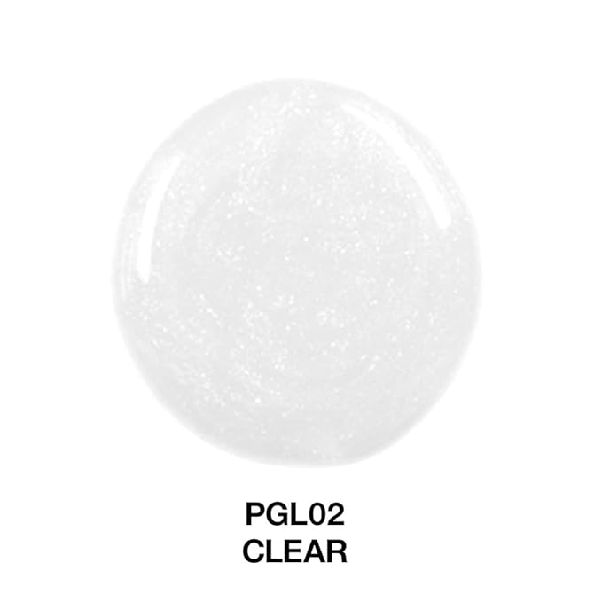 Palladio Lip Gloss, Non-Sticky Lip Gloss, Contains Vitamin E and Aloe, Offers Intense Color and Moisturization, Minimizes Lip Wrinkles, Softens Lips with Beautiful Shiny Finish, Clear