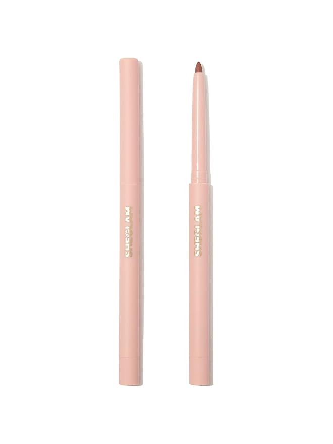SHEGLAM Lip Liner Creamy Matte Pencil High Pigment Not Easy to Fade Silky Smooth Matte Contour Tint Lip Makeup-Brazen