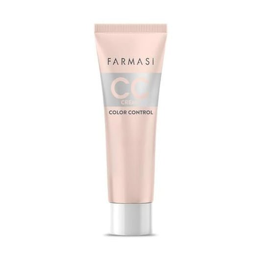 FARMASi CC Color Control Cream, Natural and Flawless Finish, Enriched Formula with Multimineral & Spf 25+, All-Day Hold, All Skin Types, 1 fl. oz, 05 Tan