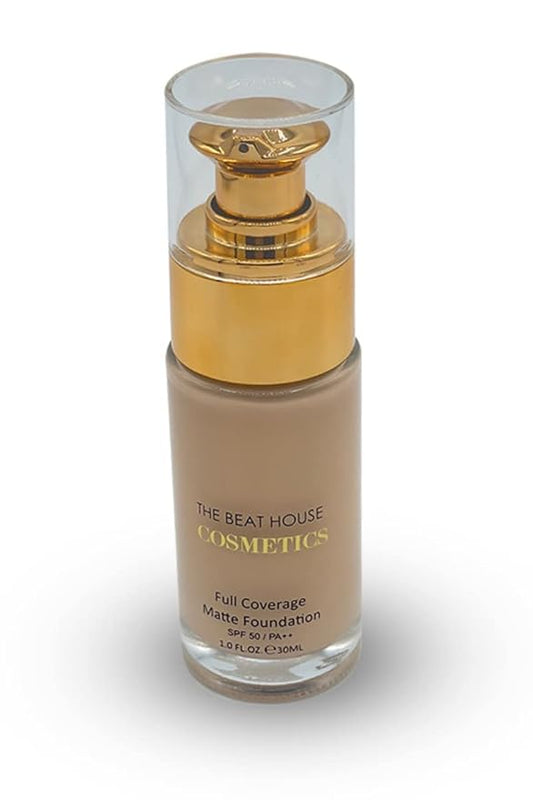 Full Coverage Matte Foundation (Fair Beige) | SPF