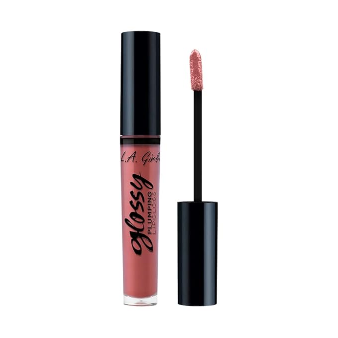L.A. Girl Glossy Plumping Lipgloss- Flourish, 0.17 Fl Oz