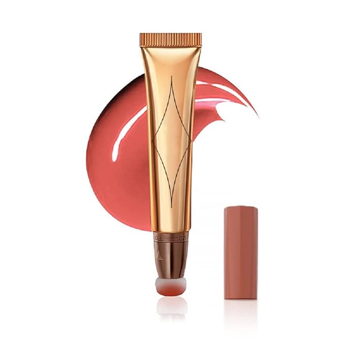 Liquid Blush Beauty Wand, Face Concealer Contouring With Cherry Red)