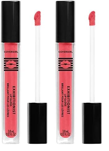 COVERGIRL Exhibitionist Lip Gloss, Pixie, 0.12 Fl Oz (Pack of 2)