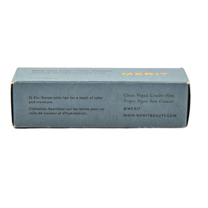 MERIT Shade Slick Gelée Sheer Tinted Lip Oil Gelée