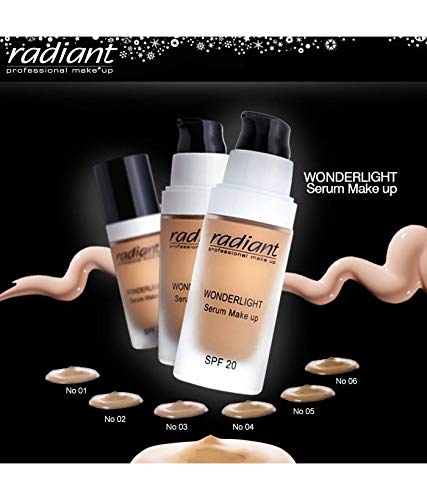 Radiant Professional Wonderlight Serum Liquid Foundation for Makeup Beige (05) 01 oz