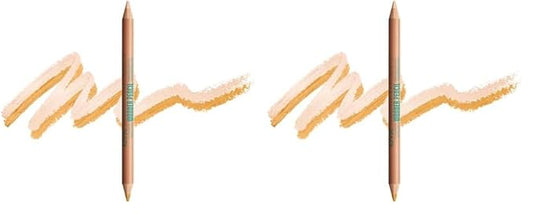 NYX PROFESSIONAL MAKEUP Wonder Pencil, Multi-Use Micro Highlighter & Concealer Stick - Deep (Pack of 2)