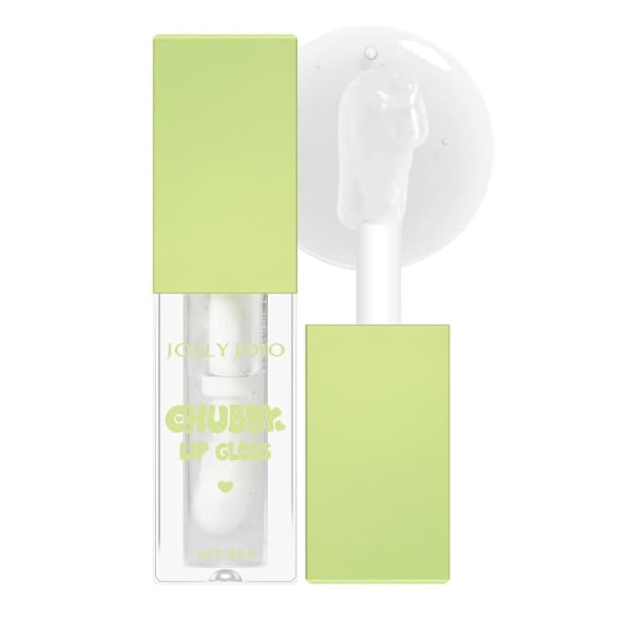 Lip Glow Oil - Transparent Glossy Lip Oil, Hydrating Plumping Lip Oil, Clear Tinted Lip Balm Lip Care Long Lasting Lip Gloss (#1)