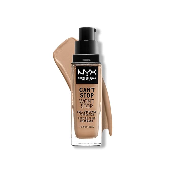 NYX PROFESSIONAL MAKEUP Can't Stop Won't Stop Foundation, Classic Tan