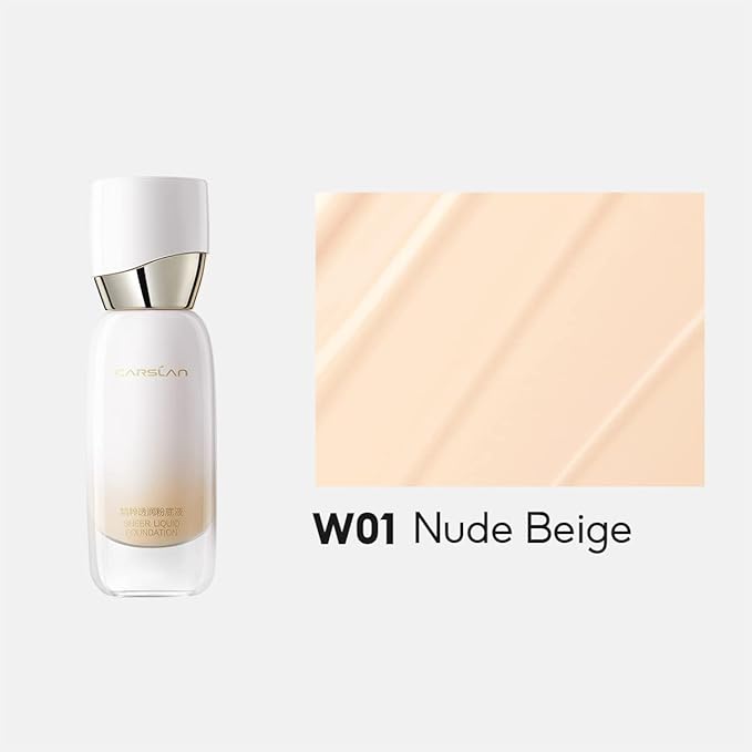 Sheer Liquid Foundation With Hydrating Serum, 24H Long-Lasting 1 FlOz