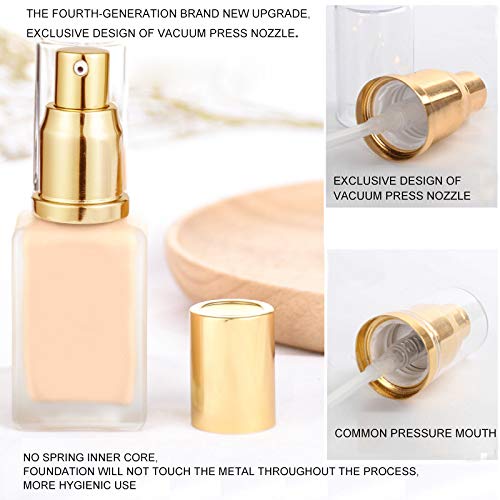 （3 colors）2 Pack Upgrade Foundation Pump Replacement for Wear Foundation(Gold)