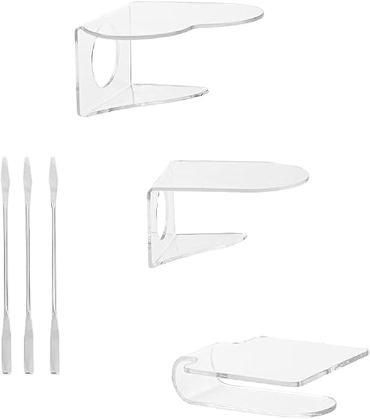 6 Pack Makeup Hand Acrylic Mixing Palette Mixing