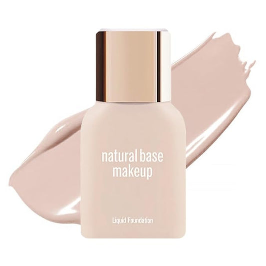 Face Matte Makeup Foundation,Oil Continuous Correction Control Liquid Natural Finish