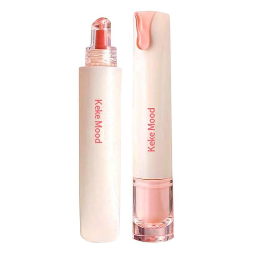 Hydrating Jelly Lip Gloss, Long-Lasting Waterproof Non-Stick Cup Lip Glaze Set, Moisturizing Tinted Lip Balm, Mirror-Like Liquid Lipsticks for Brightening and Plumping, K-Beauty (Color 4, One Size)