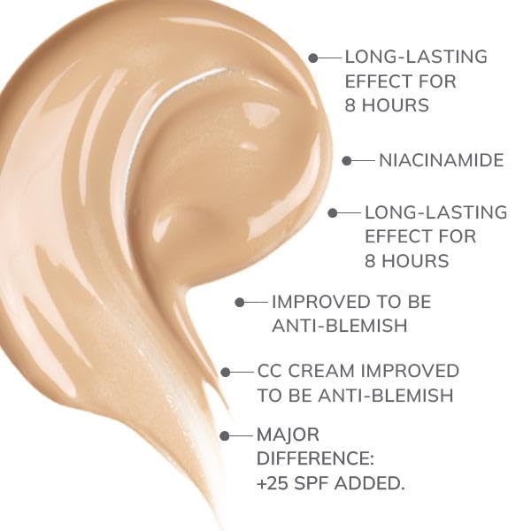 FARMASi CC Color Control Cream, Natural and Flawless 01 Light