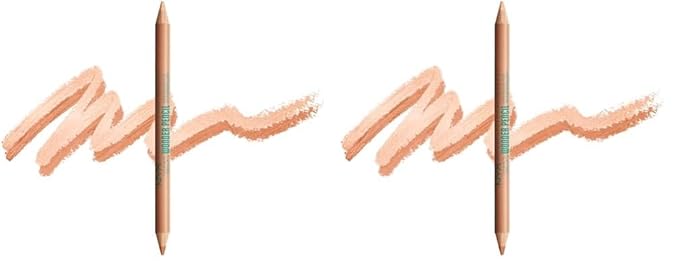 NYX PROFESSIONAL MAKEUP Wonder Pencil, Multi-Use Micro Highlighter & Concealer Stick - Warm Deep (Pack of 2)