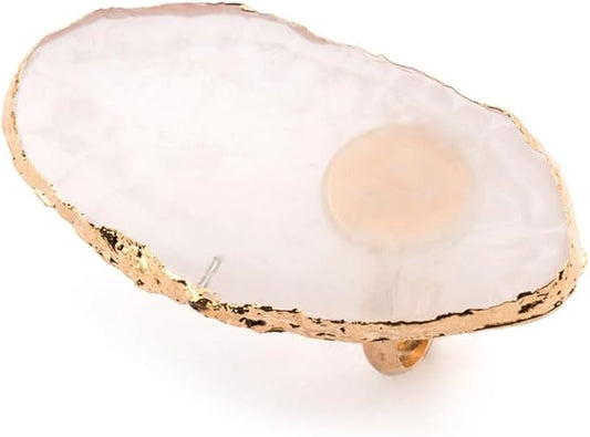 Yellow Resin Nail Art Palette Nail Mixing Palette