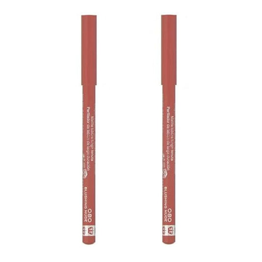 Rimmel Pack of 2 1000 Kisses Lip Liner, Blushing