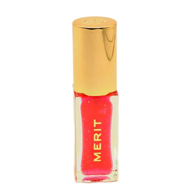 MERIT Shade Slick Gelée Sheer Tinted Lip Oil Gelée