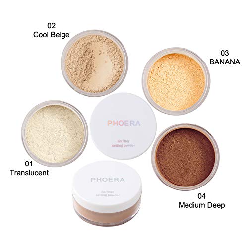 PHOERA Setting Powder and PHOERA Face Primer Makeup,