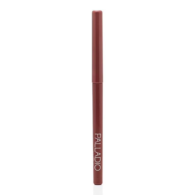 Palladio Retractable Waterproof Lip Liner High Pigmented and Creamy Color Slim Twist Up Smudge Proof Formula with Long Lasting All Day Wear No Sharpener Required, Naked