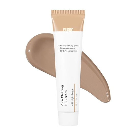 PURITO Cica Clearing BB Cream #21 Light Beige 30ml