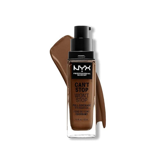 NYX PROFESSIONAL MAKEUP Can't Stop Won't Stop Foundation, - Cocoa