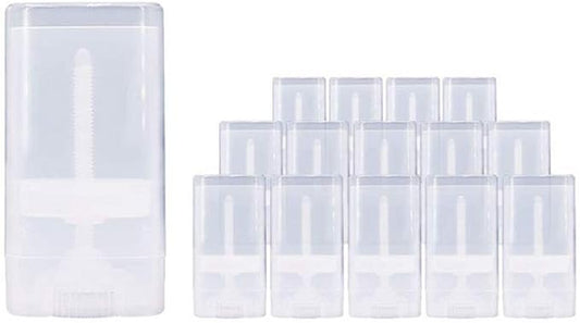 10PCS 15ml 0.5oz Clear Empty Plastic