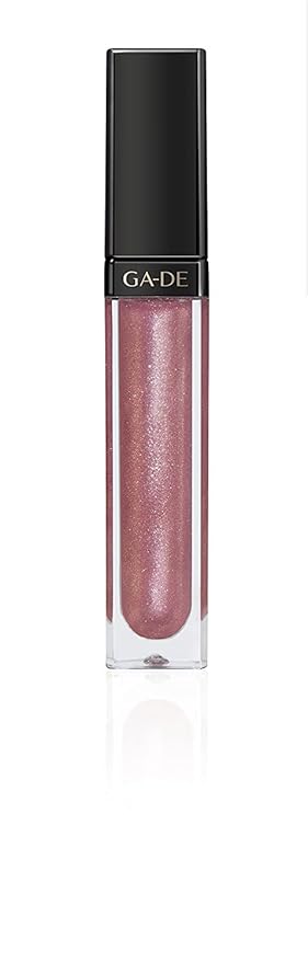 GA-DE Makeup Crystal Lights Lip Gloss With Built-In Mirror & Light, Tourmaline