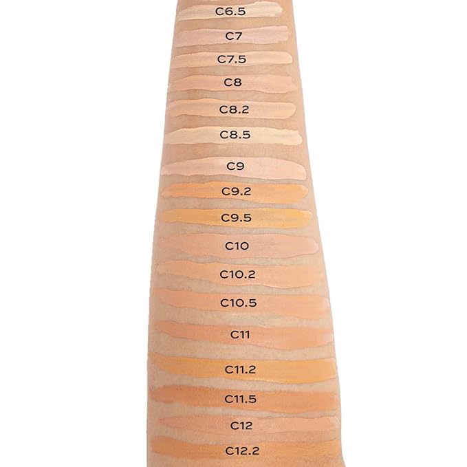 Makeup Revolution Conceal and Define Foundation, Full Coverage Fl Oz