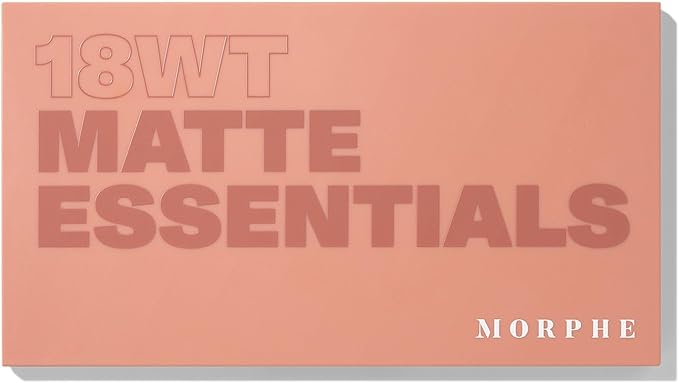 Morphe 18WT Makeup Palette - Matte Essentials Artistry 68 oz