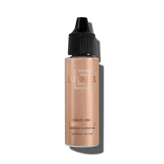 LUMINESS Rose 4-in-1 Airbrush Foundation - Shade 070, 070, Warm, 0.50 Oz